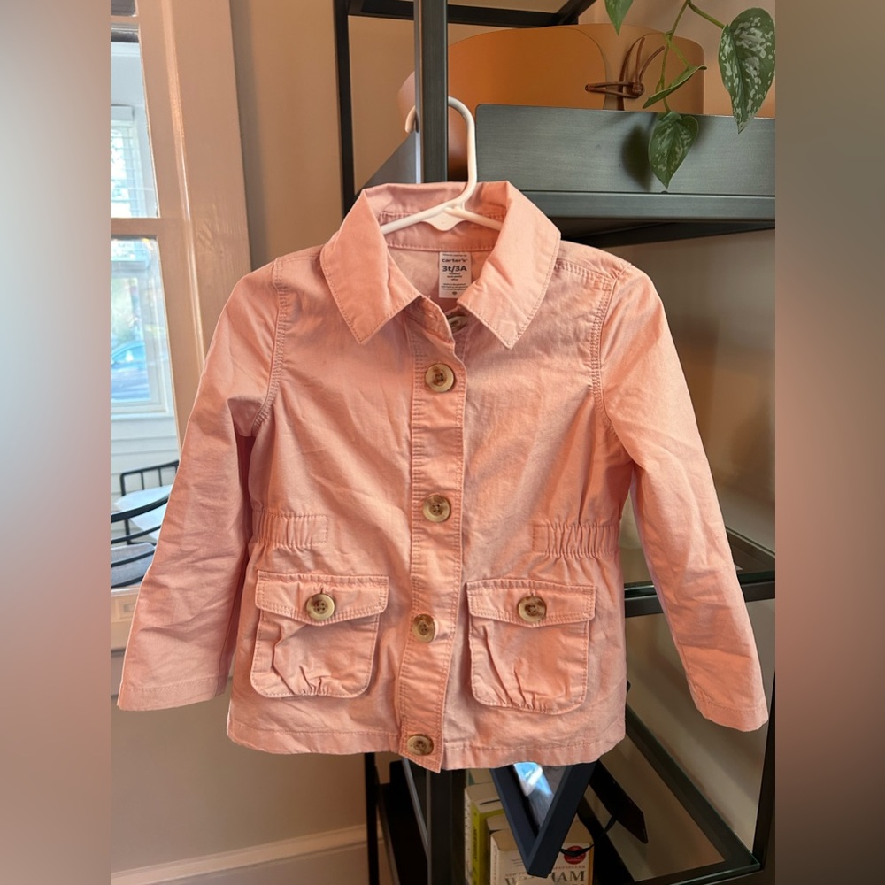 Carters Light Weight Button Down Jacket